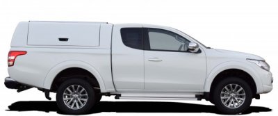 Force Pro Ladkassekappe med åbne sideluger til Mitsubishi L200 (Club Cab) fra 2016-