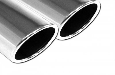 Sportsudstødningssystem sidepipes 4x90 mm til Nissan Navara 2006-2014
