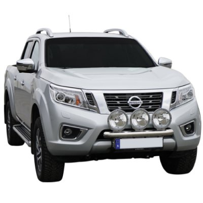 Ekstra lygtebeslag til Nissan Navara fra 2016-