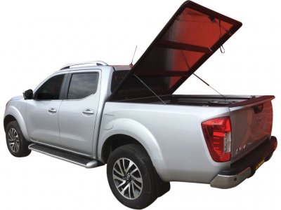 Aluminium Flap Cover Basic til Nissan Navara Double Cab 2015-