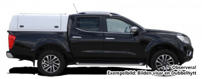 Force Pro Ladkassekappe med åbne sidepaneler til Nissan Navara (1,5 kabine) fra 2015-