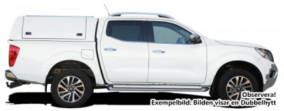 Force Pro Ladkassekappe med åbne sidepaneler til Nissan Navara (1,5 kabine) fra 2015-