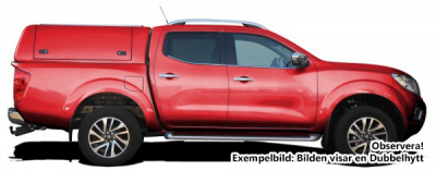 Force Pro Ladkassekappe med åbne sidepaneler til Nissan Navara (1,5 kabine) fra 2015-