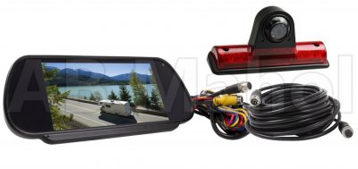 Bakkamera & 7 monitor (bakspejl) til Nissan NV200 2010-