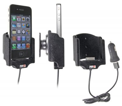Mobilholder med indbygget oplader