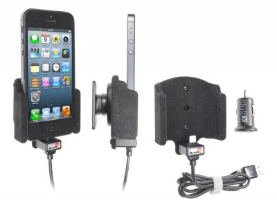 Mobilholder med indbygget oplader
