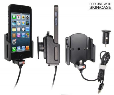 Mobilholder med indbygget oplader
