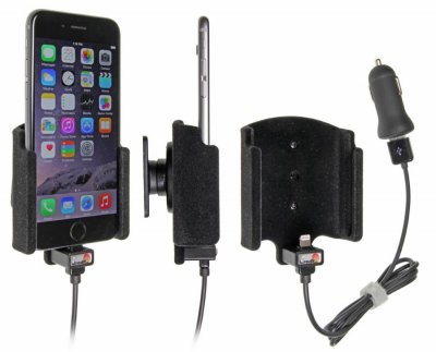 Til dig, hvor vi ikke har angivet din telefonmodel: Telefonholder med indbygget oplader fra Brodit
