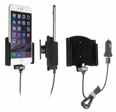 Mobilholder med indbygget oplader