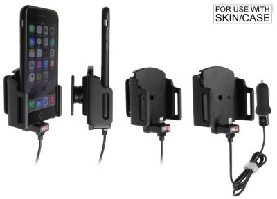 Mobilholder med indbygget oplader
