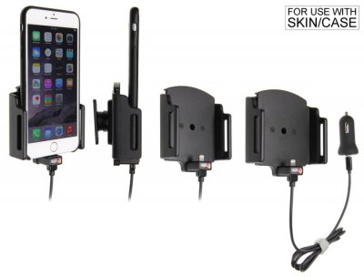 Mobilholder med indbygget oplader