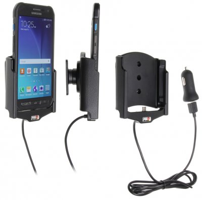 Mobilholder med indbygget oplader