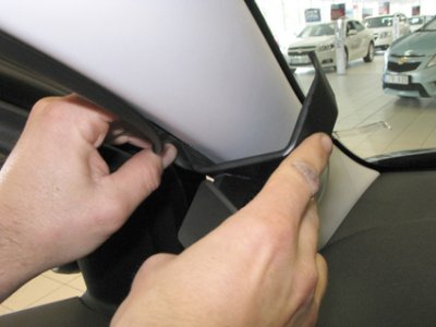 Mobilholder til Opel Adam fra 2013-2019