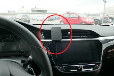 Mobilholder Opel Corsa fra 2020-