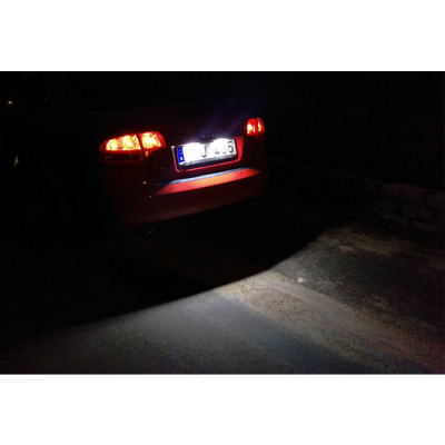 LED-nummerpladelys til BMW E38
