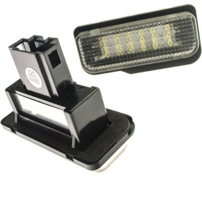 LED-nummerpladelys til Mercedes W203, W211 og W219