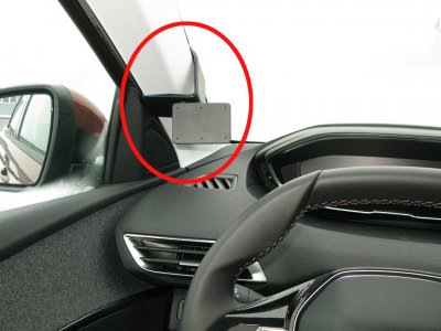 Mobilholder til Peugeot 5008 fra 2017-