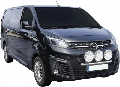 Ekstra lygtebeslag i rustfrit stål til Opel Vivaro fra 2020-