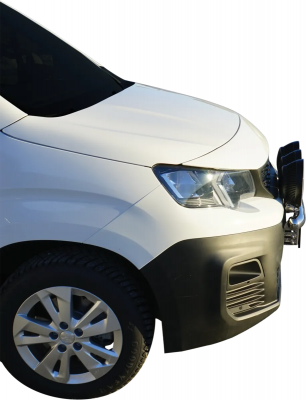 Extraljusfäste i Rostfritt stål till Peugeot Partner från 2019-