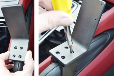 Mobilholder Porsche Cayenne fra år 2018-