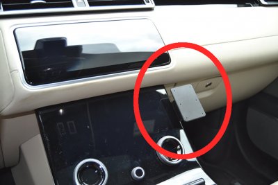 Mobilholder Range Rover Velar fra 2017-