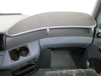 Bord i passagersiden til Mercedes-Benz Actros MP2/MP3 fra 2002-2010