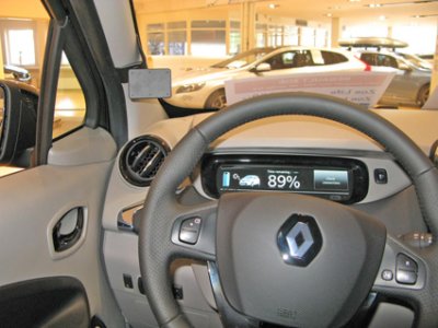Mobilholder til Renault Zoe fra 2013-2019