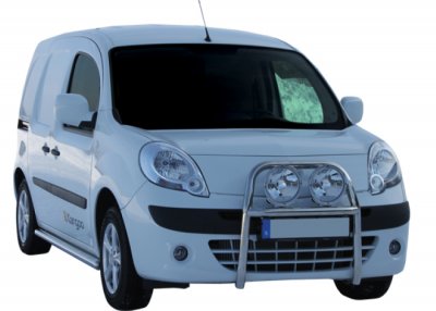 Frontbøjle i rustfrit stål til Renault Kangoo fra 2008-2013