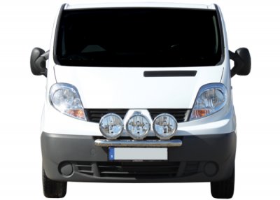 Ekstra lygtebeslag i rustfrit stål til Opel Vivaro fra 2002-2014