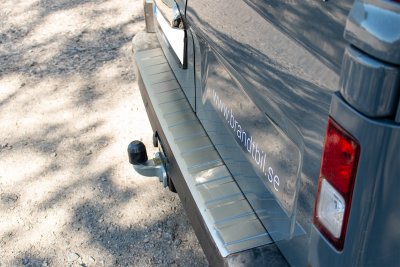 Lastbeskytter i rustfrit stål til Opel Vivaro fra 2015-2019