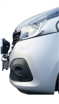 Ekstra lygtebeslag i rustfrit stål til Renault Trafic fra 2015-