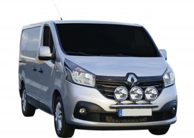 Ekstra lygtebeslag i rustfrit stål til Renault Trafic fra 2015-