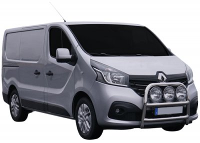 Frontbøjle i rustfrit stål til Opel Vivaro fra 2015-2019
