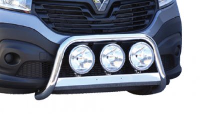 Lav Frontbøjle i rustfrit stål til Opel Vivaro 2015-
