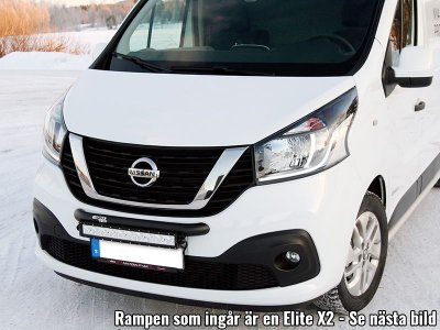 Ekstra lysbeslag QLED inkl. LED rampe til Fiat Talento 2016-