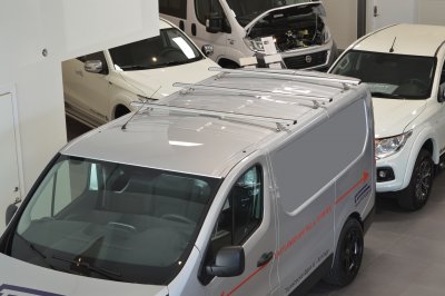 4 komplette tagbøjler i Aluminium | Brugt