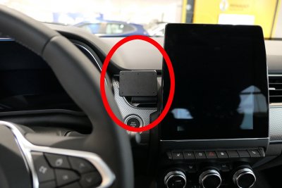 Mobilholder Renault Arkana fra år 2021-