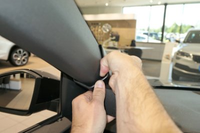 Mobilholder Skoda Scala fra 2019-