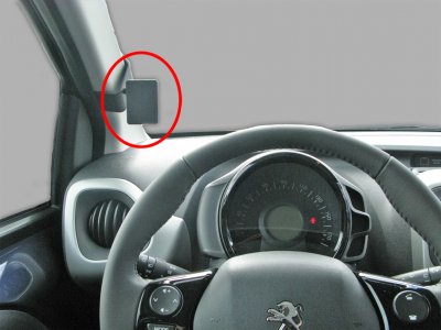 Mobilholder til Toyota Aygo fra 2014-2021