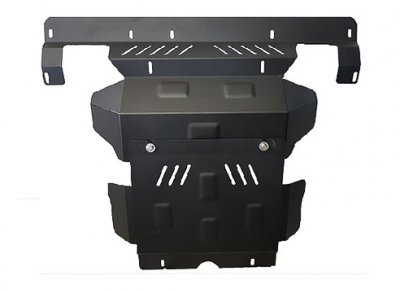 Sumpplade til motor, køler og kofanger Toyota Hilux 2006-2015
