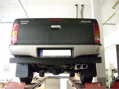 Fox Sport udstødningssystem til Toyota Hilux fra 2006-2015