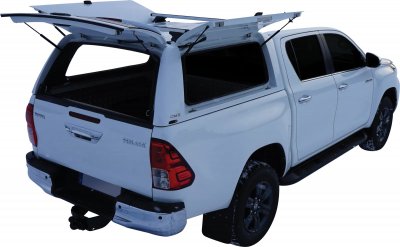 Ladkassekappe Alpha CMX til Toyota Hilux (Double Cab) fra 2021-