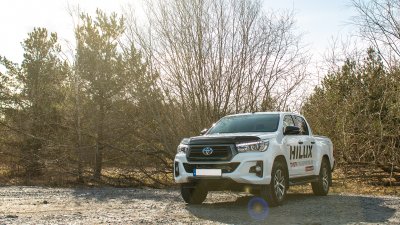 Motorhjelmsbeskytter Toyota Hilux fra 2016-2020