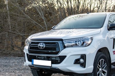 Gennemsigtige stænkskærme Toyota Hilux 2016-2020