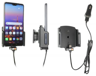 Mobilholder med indbygget oplader