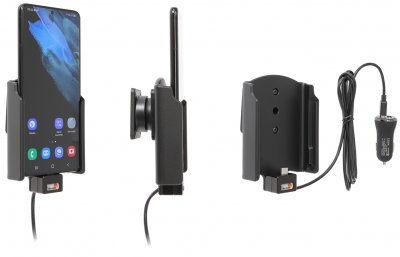 Brodit telefonholder med indbygget oplader til din Samsung-mobiltelefon