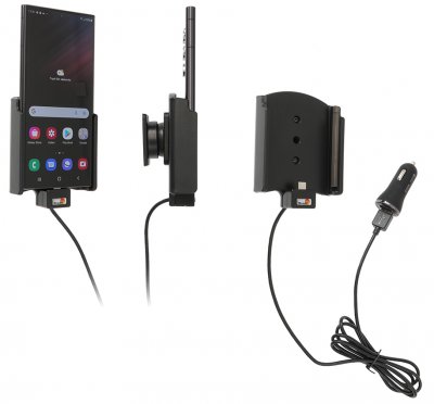 Brodit telefonholder med indbygget oplader til din Samsung-mobiltelefon