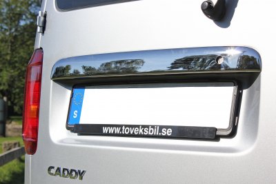 Liste til bagdøre i rustfrit stål til Volkswagen Caddy 2004-2020