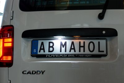 Skiltebelysning VW Transporter T5/T6/T6.1 2003-