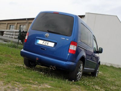 Sportsudstødningssystem til Volkswagen Caddy fra 2004-2020